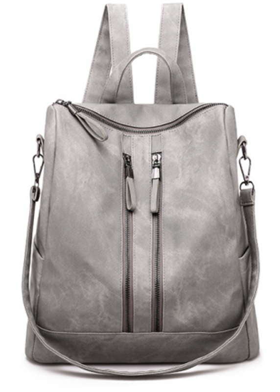 Stylish Grey Minimalist Backpack