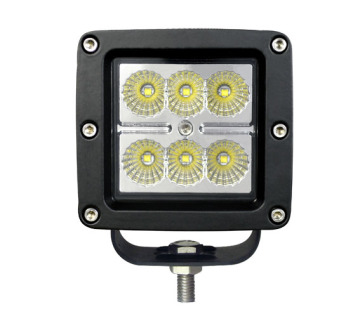 High Quality 18 watt 4 inch Working led lights 12v offroad auto 18w led working light for car