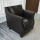 Living Room Leisure Single PVC Sofa With Nail