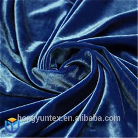 Warp Knitted 2017 Hot Sale Spandex Korean Velvet Fabric