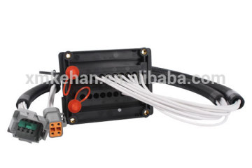 OEM ODM RoHS compliant automotive 9pin connector wire harness manufacturer
