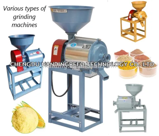 High efficient multi-function dry and wet corn grain grinder 180