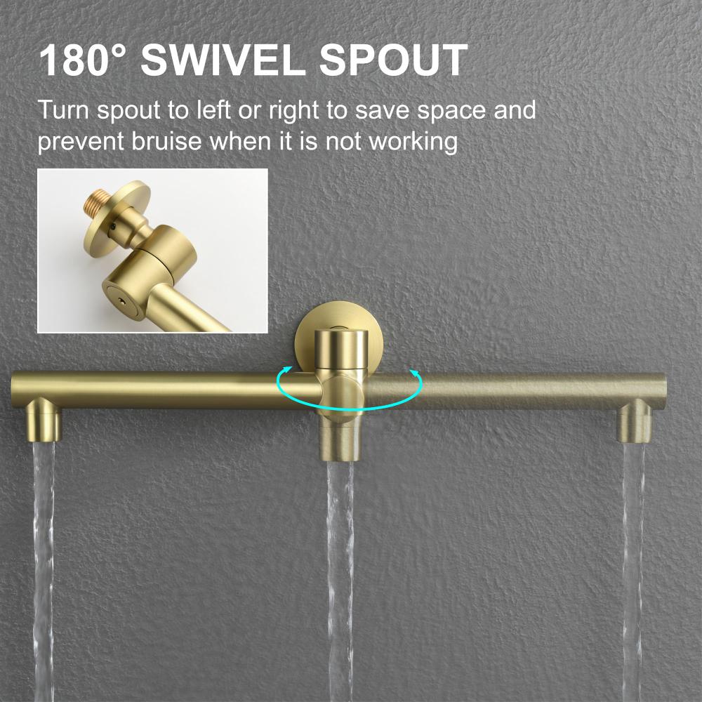 brass shower set 88053bg 12 11