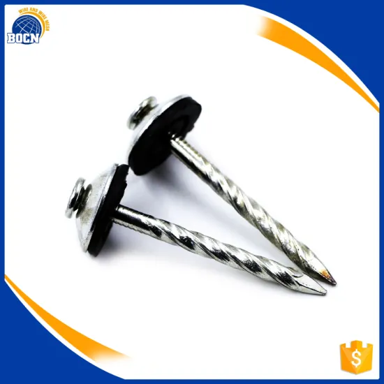 smooth umbrella roofing nail