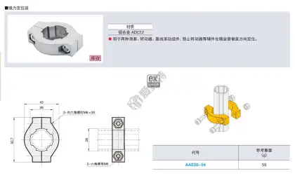 Industrial Lean Pipe Series Aluminum Profiles