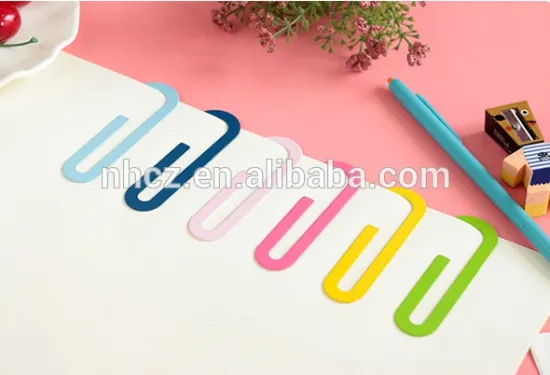 Office And School Use New Iron Colorful Paper Clip