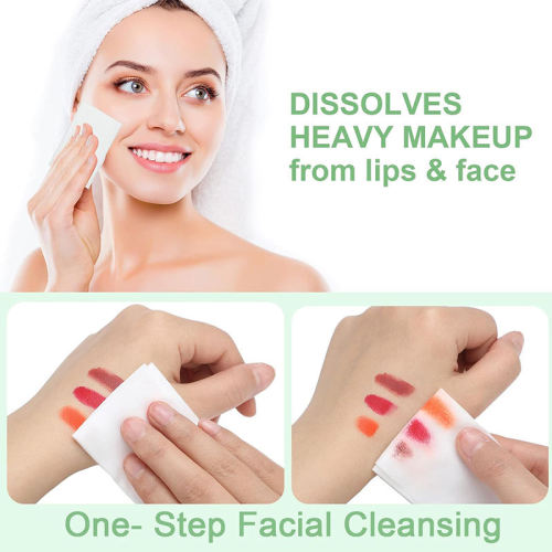 Na -customize na indibidwal na nakabalot na mga wipe ng pampaganda ng paglalakbay