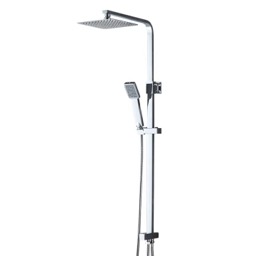 Brass Rainfall Single Cold Wall Mounted Luxury Shower Set Mixer Faucet Grifo de Ducha