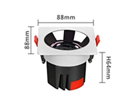 Modern Design LED Spotlight for Jewelry Showcase (8/12/15/20w)