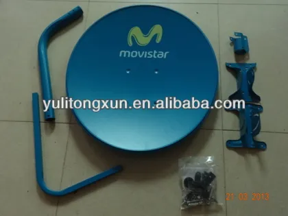 SATELLITE DISH ANTENNA ROLLED EDGE KU55