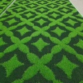 Tapis de pelouse simulé par gazon artificiel 3D