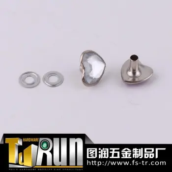 Beautiful color boutique style stone rivet