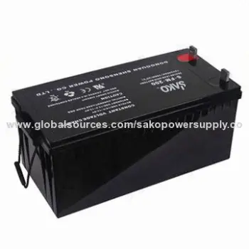 Solar Battery, 12V/200Ah with Low-cost and Long Service Lifespan
