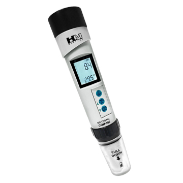 Portable Waterproof PH EC TDS Temp Meter - HM Digital COM-300