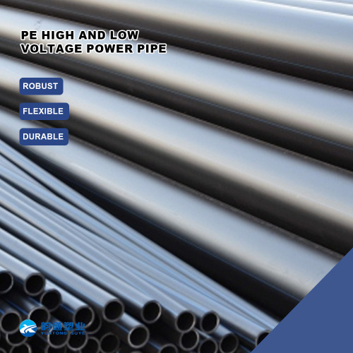 Yüksek ve Alçak Gerilim PE İzoleli Güç Borusu