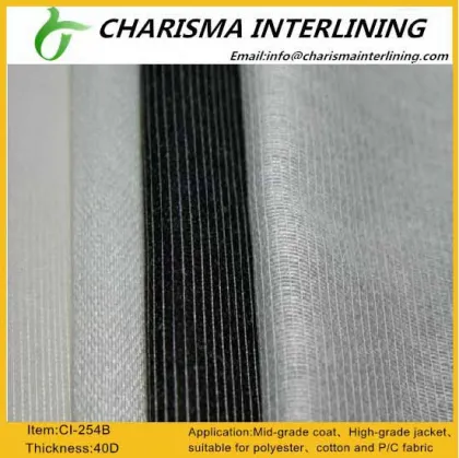 Interlining(Woven fusibel interlining,Woven lining)254B