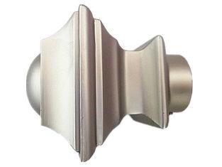 Custom Aluminum Metal Curtain Rod Finials for Home Window ,