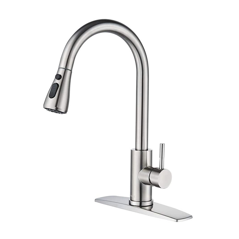 Best Kitchen Sink Faucets Brushed Steel Brass Taps