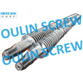 Bimetallic Quality Jwell 55/120 Twin Conical Screw and Barrel