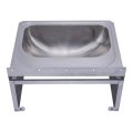 stainless steel knee operated sink