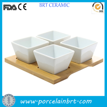 Useful European Square Dessert Cup Snack Bowl