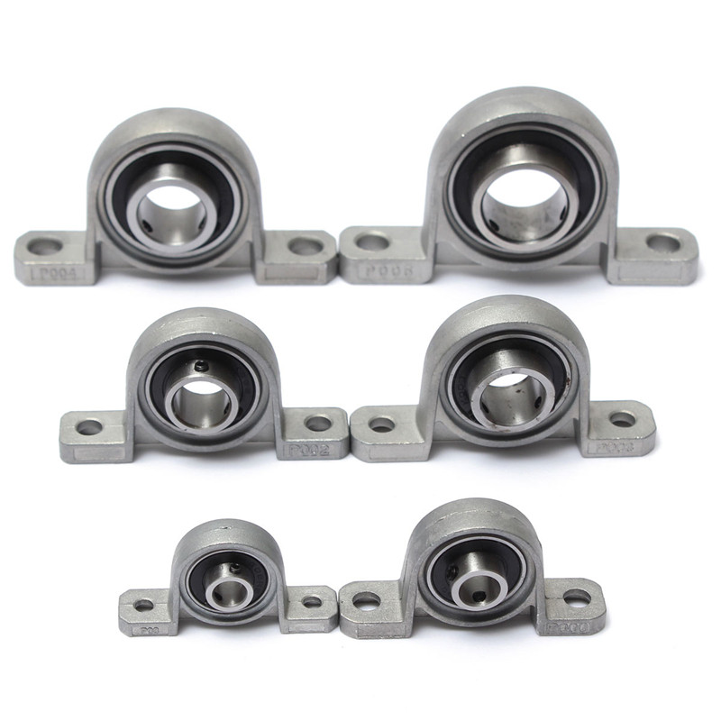 thumbnail image 2 of 2pcs KP08 8mm Zinc Alloy Pillow Block Bearing Shafts Durable Insert Linear CNC P 2 of 12