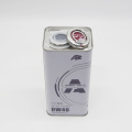 4L custom printing logo square tin can