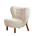 Kain beludru Nordic Modern Leisure Chair