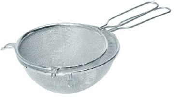 stainless steel mesh soup strainer broth Binaural mesh sieve noodle strainer