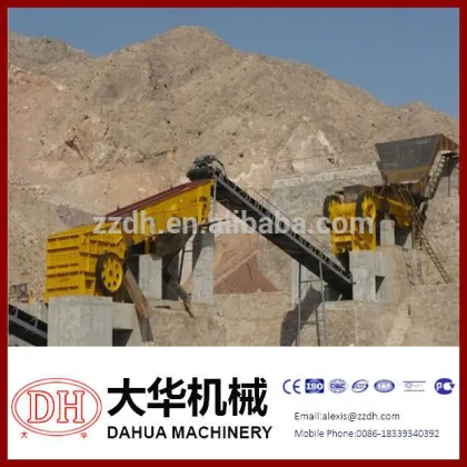 good quality stone crusher mining machinery in China