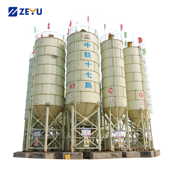 Construction work equipment bolted 100ton cement silo