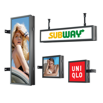 Waterproof Double-Sided LED Display Screen for Street Advertising