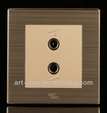 1 gang speaker socket