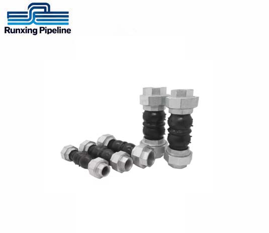 thread union rubber expansion joint