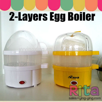 Electric Egg Maker 14 eggs (2 layers) Hidden Heating Element with place arround to protection to hot injury