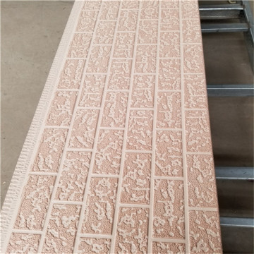 Faux stone decorative insulation wall panels