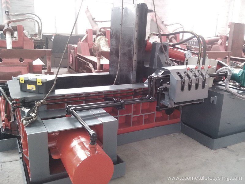 Hydraulic Waste Scrap Metal Chips Baler Machine