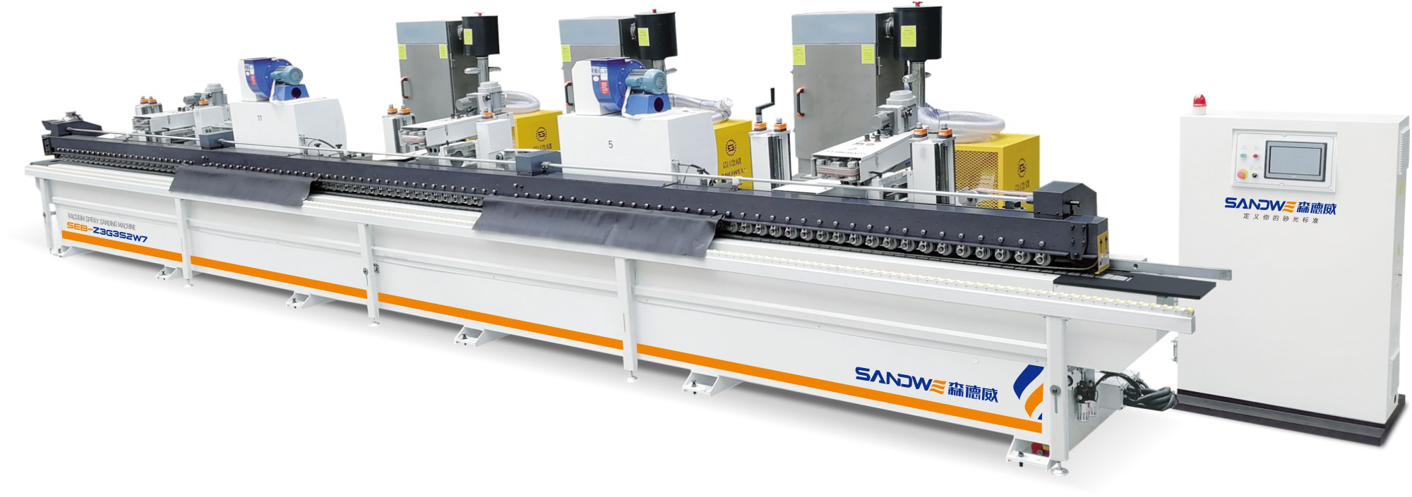 Automatic UV Paint Linear Vacuum Edge Sprayer