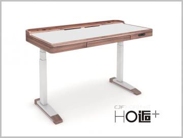 Automatic height adjustable lifting office desk with LINAK lift system