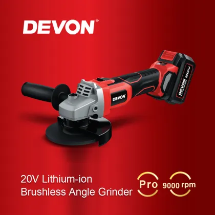 High Speed Brushless 20V Electric Cordless Angle Grinder