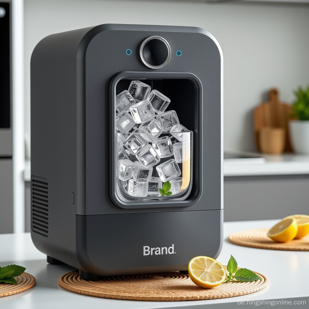 Moderner Kau-Eisbereiter: Nugget-Eismaschine im brandneuen Design für den Hausgebrauch