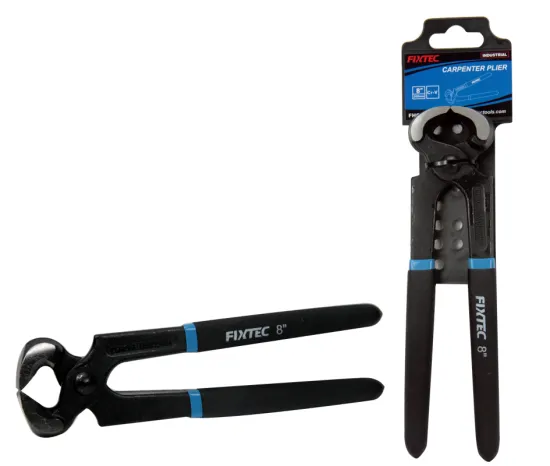 8" chrome vanadium carpenter pliers