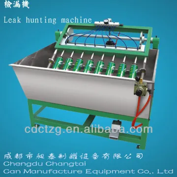 Aerosol tinplate can body leak detection machine/leaking tester