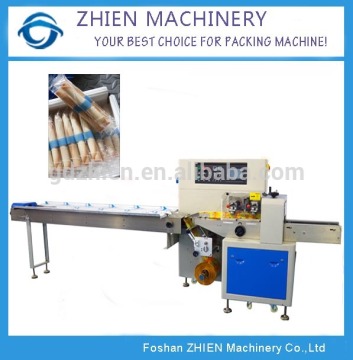 ZE-250X Automatic Down Film Horizontal Wrapper Packaging Machine