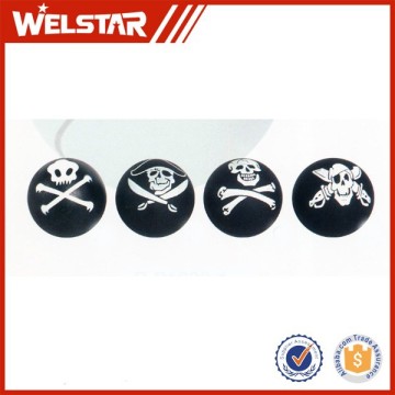 Factory direct Rubber skull Rubber Crossbone for promotion in Bulk