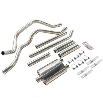 Catback Exhaust System with Tip Muffler for 04-08 Ford F150 4.6/5.4 V8