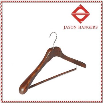 DL0537 Antique color 45cm wooden suit hanger