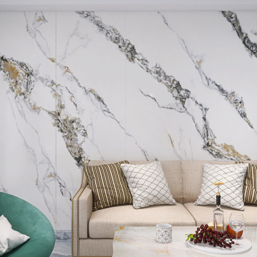 Nanhai Custom Slab Tile - White Marble Look 800x2600 Porcelain Tile