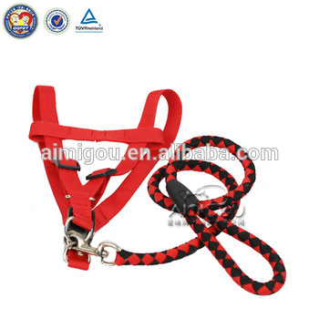 Anti Bark Dog Collar & Led Pet Collar & Leather Dog Harness