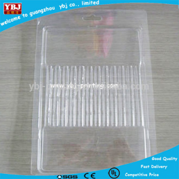 Custom plastic box, Golden cell phone case packaging